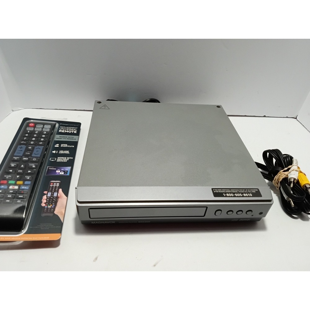 Magnavox MWD200F Dolby Digital DVD Player - TESTED w Remote
